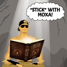 Stick with Moxa